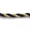 Black & Gold 2.5MM Torsade