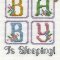 Free Kreinik cross stitch pattern