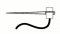 Easy needle threader