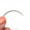 A curved, blunt-point needle