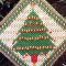 Needlepoint Christmas Tree Ornament