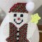 Country Snowman Ornament