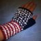 Knitter Elaine B. used it in the stripes and stars.