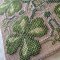Kreinik Fine #8 Braid in cross stitch