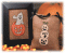 Halloween Friends Free Cross Stitch Pattern
