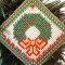 Needlepoint Wreath Ornament