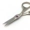 3.75" Ring Lock Matte Chrome Scissors x303