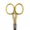 3.5" 24K Gold-Plated Scissors X320