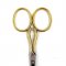 3.5" 24K Gold-Plated Scissors X320