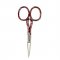 3.5" Pink/Red Handle Scissors X326