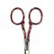 3.5" Pink/Red Handle Scissors X326